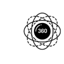 Icon qui représente une vue en 360°