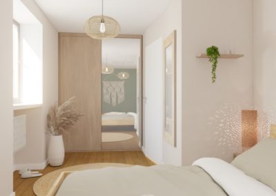 Image montrant les réalisations de chambres en décoration d'intérieur